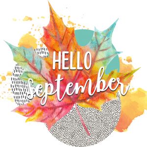 Hello September Digital Planner Sticker | @DigiPlannerCentral