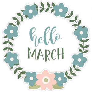 March Digital Planner Sticker Freebies | @DigiPlannerCentral
