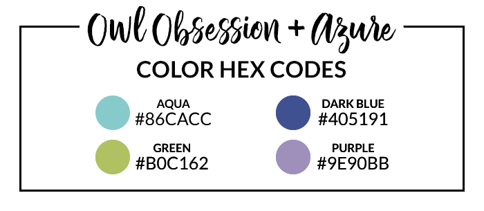 Owl Obsession & Azure Hexcodes | @DPCDigitals