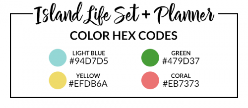 Sticker Set Hex Codes | DPC Digitals