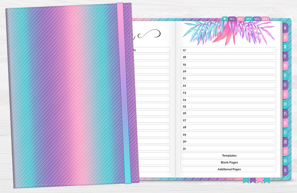 DPC Digitals June One Month Digital Planner Freebie
