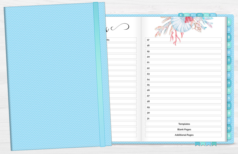 DPC Digitals July One Month Digital Planner Freebie