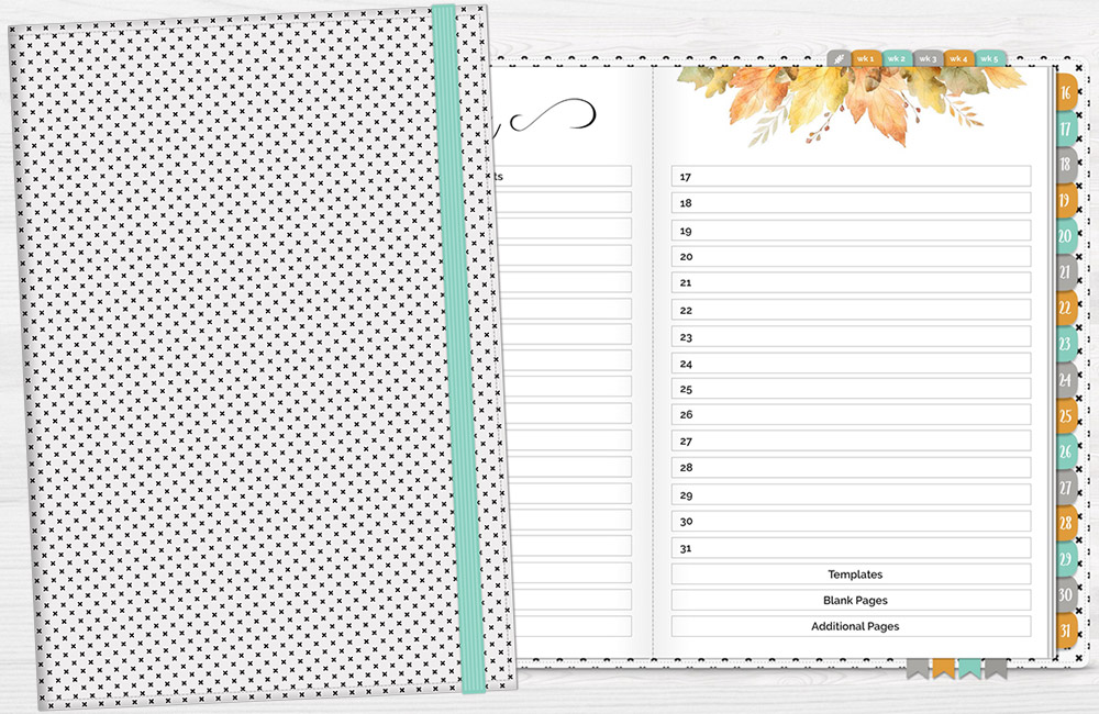 DPC Digitals November One Month Digital Planner Freebie