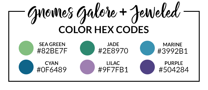 Gnomes Galore Hex Codes
