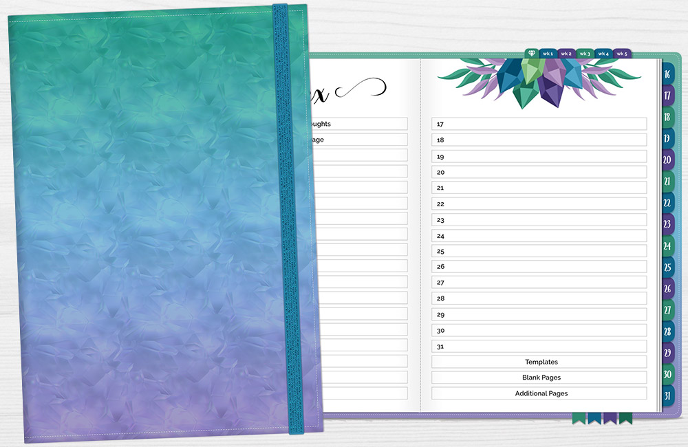 DPC Digitals March Jeweled One Month Digital Planner Freebie