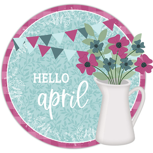 DPC Digitals April Freebie Sticker Set