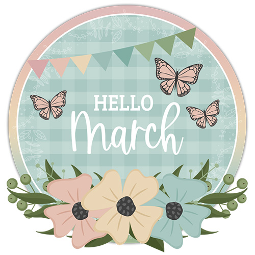 DPC Digitals March Freebie Sticker Set | @DPCDigitals