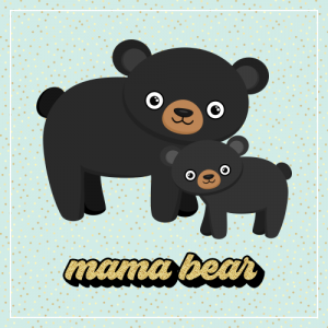DPC Digitals Mama Bear Freebie Digital Sticker Set | @DPCDigitals