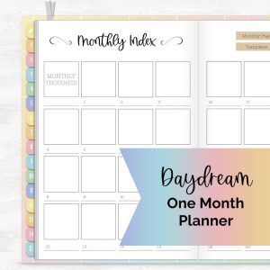 DPC Digitals | June Daydream Theme One Month Digital Planner Freebie