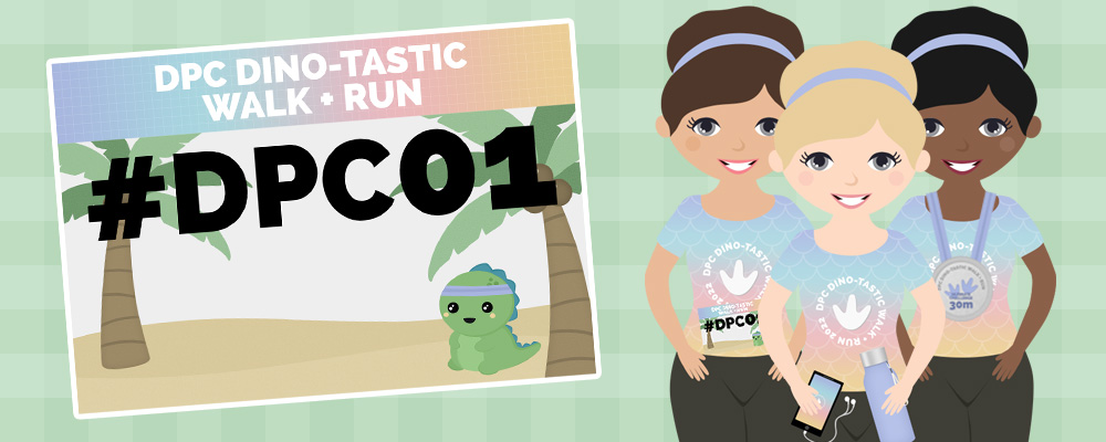 DPC Dinotastic Walk + Run Virtual Race | @DPCDigitals