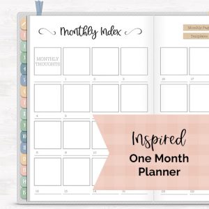 DPC Digitals | August Inspired Theme One Month Digital Planner Freebie