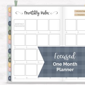 DPC Digitals | September Focused Theme One Month Digital Planner Freebie