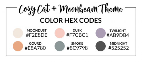 Sticker Set Hex Codes | DPC Digitals
