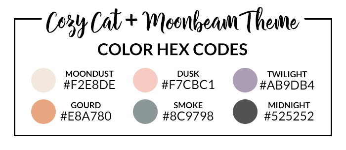 Cozy Cat Hex Codes