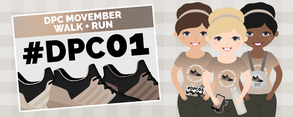 DPC 2022 Movember Walk + Run Virtual Race | @DPCDigitals