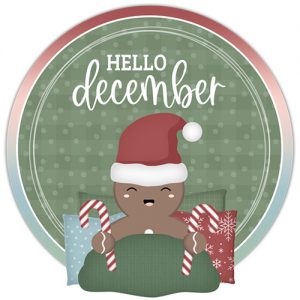 DPC Digitals December Freebie Sticker Set | @DPCDigitals