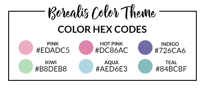 Borealis Hex Codes