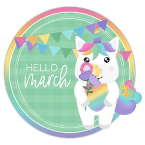 DPC Digitals March Freebie Sticker Set | @DPCDigitals