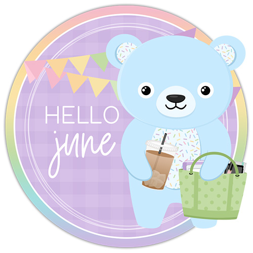 DPC Digitals June Freebie Sticker Set | @DPCDigitals