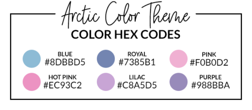 Sticker Set Hex Codes | DPC Digitals