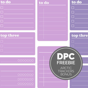 Arctic Trackers Bonus Digital Sticker Set | @DPCDigitals