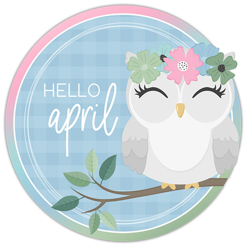 DPC Digitals April Freebie Sticker Set | @DPCDigitals