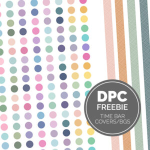 Time Bar Cover BGs Digital Sticker Set | @DPCDigitals