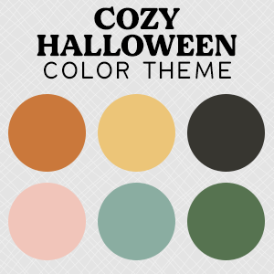 Cozy Halloween Color Theme