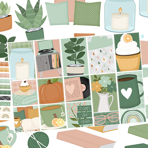 Cozy Life Digital Stickers