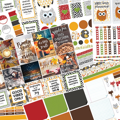 Fall Fun Digital Sticker Set