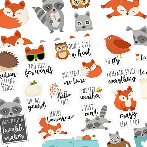 Fall Vibes Digital Stickers