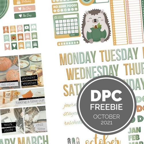 October 2021 Freebies
