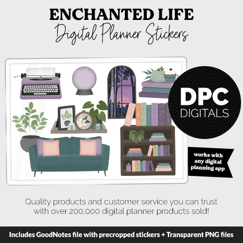 Enchanted Life Digital Stickers @DPCDigitasl