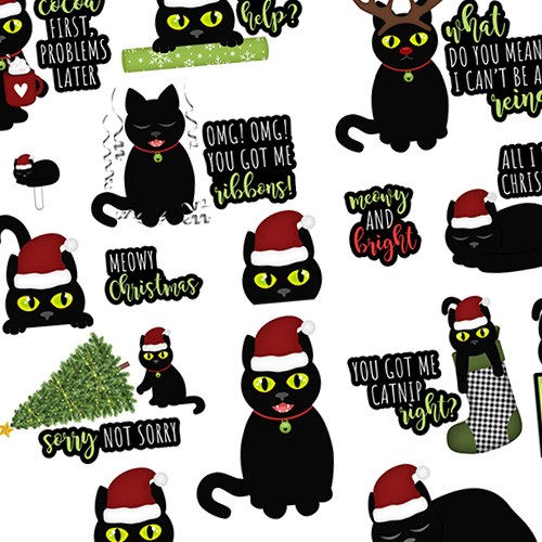 Sassy Cat Christmas