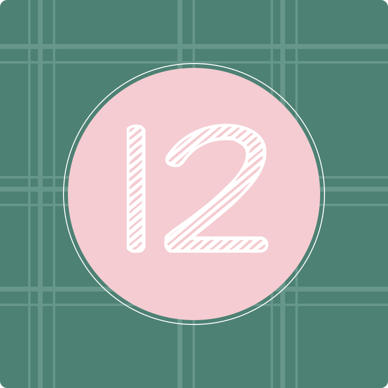 DPC 12 Days of Christmas | Digital Plannning Freebies | @DPCDigitals