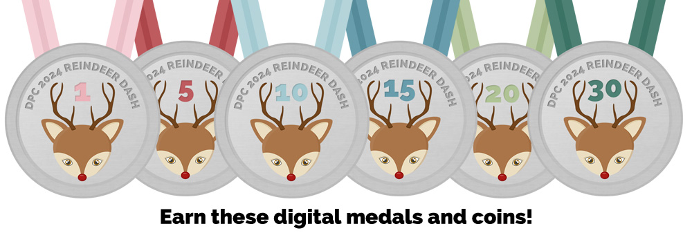 DPC 2024 Reindeer Dash Virtual Race | @DPCDigitals