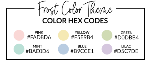 Sticker Set Hex Codes | DPC Digitals