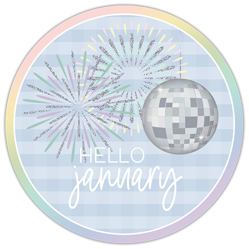 DPC Digitals January Freebie Sticker Set | @DPCDigitals