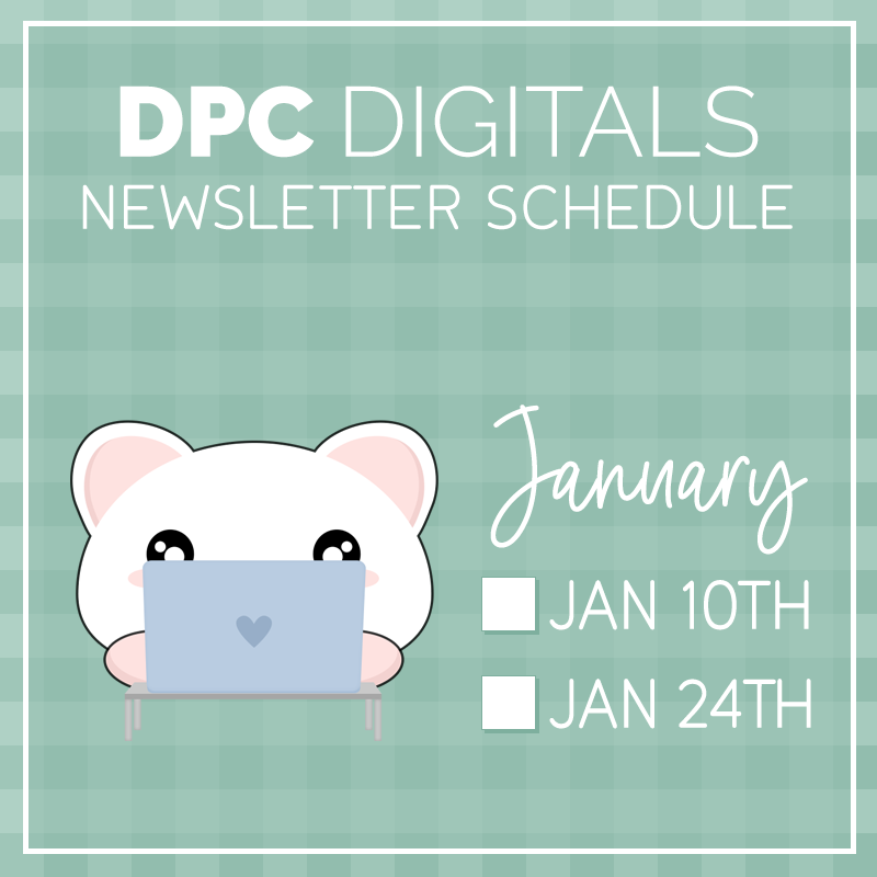January Newsletter Schedule
