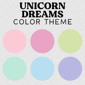 Unicorn Dreams - Whimsical Color Theme