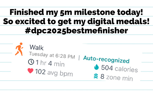 DPC 2025 Best Me Virtual Race | @DPCDigitals