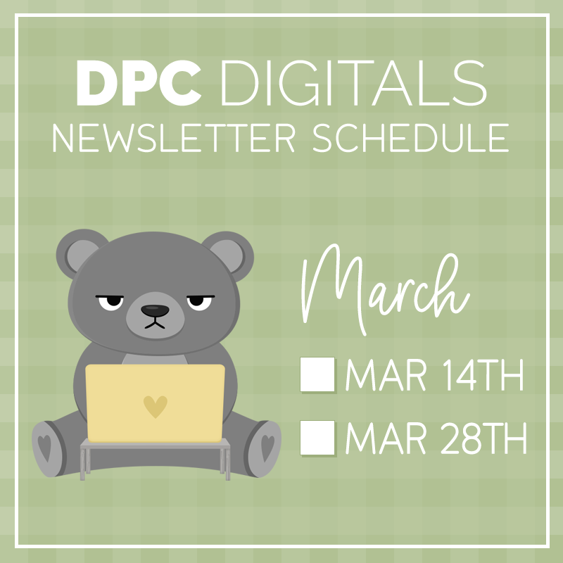 March Newsletter Schedule