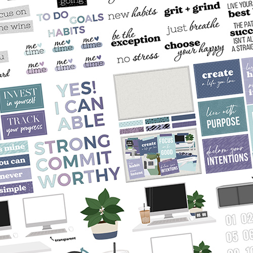 Livin Life Sticker Set