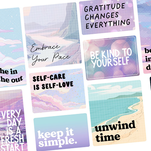 Quotes Vol 1 Sticker Set