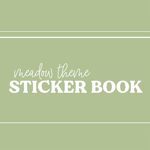 DPC Digitals | March Meadow Set Sticker Book