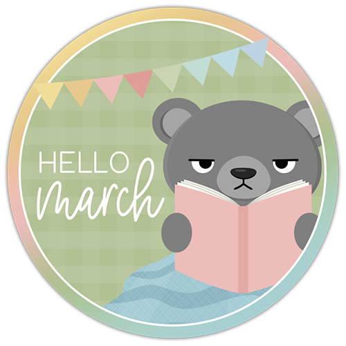 DPC Digitals March Freebie Sticker Set | @DPCDigitals