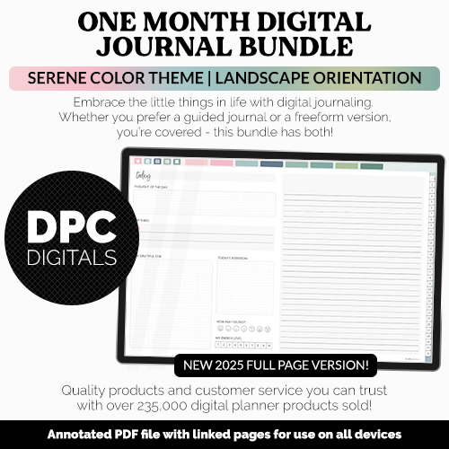 Serene Theme Planners