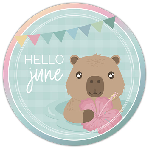 DPC Digitals June Freebie Sticker Set | @DPCDigitals