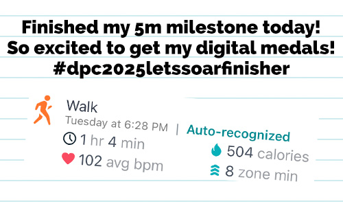 DPC 2025 Let's Soar Virtual Race | @DPCDigitals