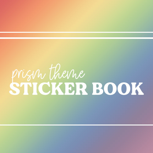 DPC Digitals | July Prism Set Sticker Book